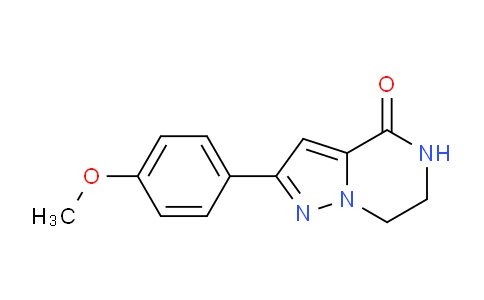 CAS No. 1556705-32-8, 2-(4-Methoxyphenyl)-6,7-dihydropyrazolo[1,5-a]pyrazin-4(5H)-one