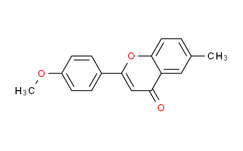 CAS No. 29976-77-0, 2-(4-Methoxyphenyl)-6-methyl-4H-chromen-4-one