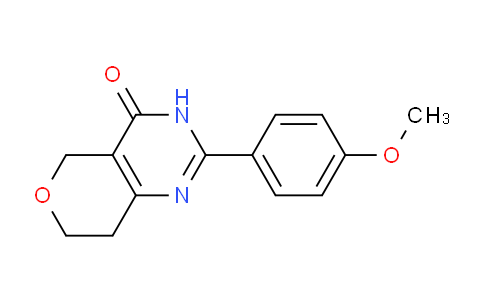 CAS No. 1450790-55-2, 2-(4-Methoxyphenyl)-7,8-dihydro-3H-pyrano[4,3-d]pyrimidin-4(5H)-one