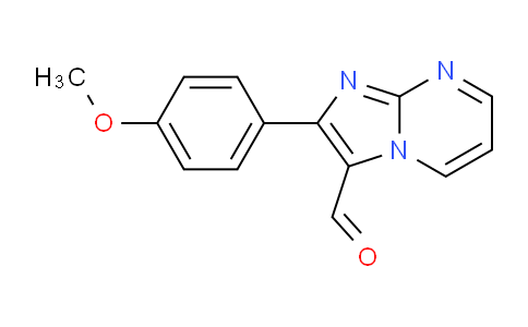 CAS No. 500228-75-1, 2-(4-Methoxyphenyl)imidazo[1,2-a]pyrimidine-3-carbaldehyde