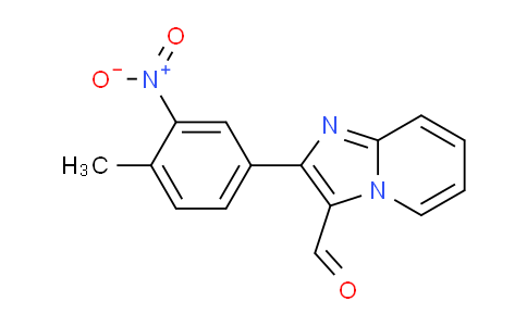 CAS No. 1216111-41-9, 2-(4-Methyl-3-nitrophenyl)imidazo[1,2-a]pyridine-3-carbaldehyde