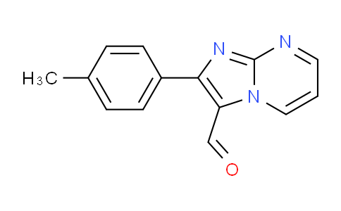 CAS No. 881041-40-3, 2-(4-Methylphenyl)imidazo[1,2-a]pyrimidine-3-carbaldehyde