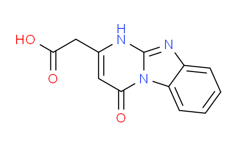 CAS No. 940980-97-2, 2-(4-Oxo-1,4-dihydrobenzo[4,5]imidazo[1,2-a]pyrimidin-2-yl)acetic acid