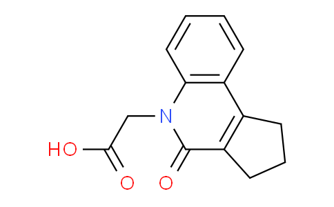 CAS No. 727675-85-6, 2-(4-Oxo-2,3-dihydro-1H-cyclopenta[c]quinolin-5(4H)-yl)acetic acid