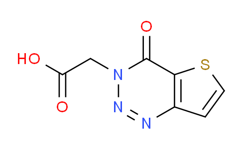CAS No. 1707375-53-8, 2-(4-Oxothieno[3,2-d][1,2,3]triazin-3(4H)-yl)acetic acid