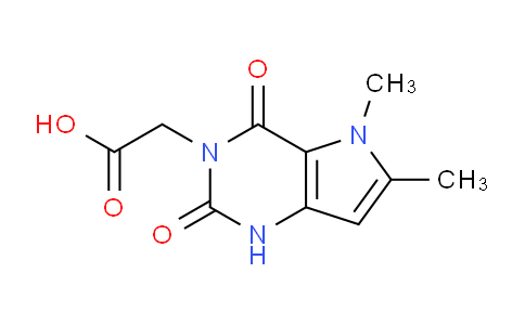 CAS No. 1713461-60-9, 2-(5,6-Dimethyl-2,4-dioxo-1H-pyrrolo[3,2-d]pyrimidin-3(2H,4H,5H)-yl)acetic acid