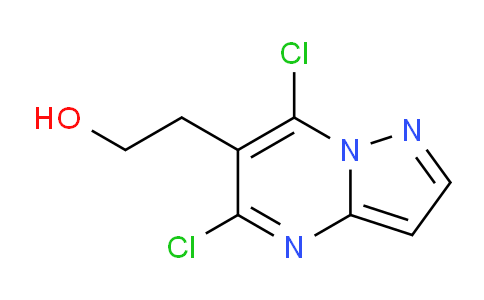 CAS No. 910214-11-8, 2-(5,7-Dichloropyrazolo[1,5-a]pyrimidin-6-yl)ethanol