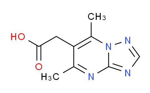 CAS No. 851116-20-6, 2-(5,7-Dimethyl-[1,2,4]triazolo[1,5-a]pyrimidin-6-yl)acetic acid