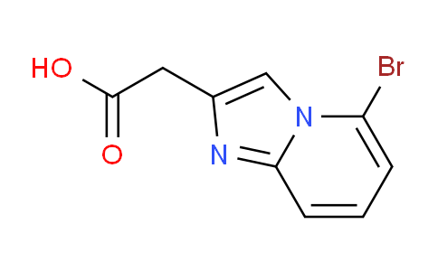 CAS No. 1215319-22-4, 2-(5-Bromoimidazo[1,2-a]pyridin-2-yl)acetic acid