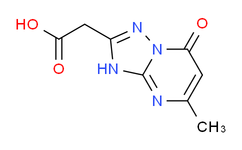 CAS No. 212248-00-5, 2-(5-Methyl-7-oxo-3,7-dihydro-[1,2,4]triazolo[1,5-a]pyrimidin-2-yl)acetic acid