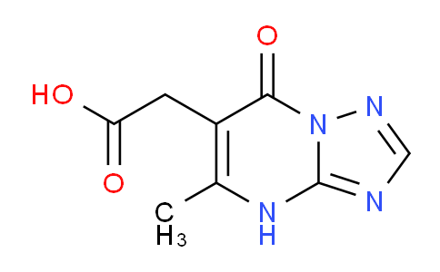 CAS No. 842972-62-7, 2-(5-Methyl-7-oxo-4,7-dihydro-[1,2,4]triazolo[1,5-a]pyrimidin-6-yl)acetic acid