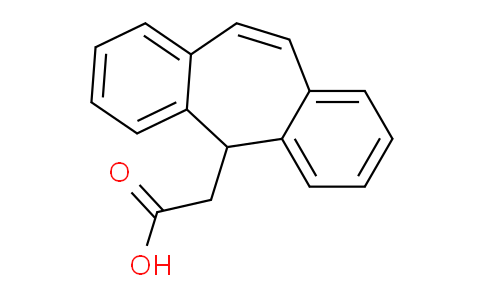 CAS No. 1643-43-2, 2-(5H-Dibenzo[a,d][7]annulen-5-yl)acetic acid