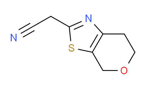 CAS No. 850349-44-9, 2-(6,7-Dihydro-4H-pyrano[4,3-d]thiazol-2-yl)acetonitrile