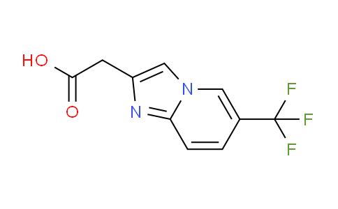 CAS No. 1221792-70-6, 2-(6-(Trifluoromethyl)imidazo[1,2-a]pyridin-2-yl)acetic acid