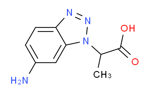 CAS No. 1526480-99-8, 2-(6-Amino-1H-benzo[d][1,2,3]triazol-1-yl)propanoic acid