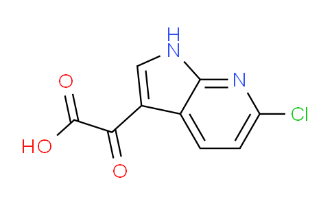CAS No. 1361116-12-2, 2-(6-Chloro-1H-pyrrolo[2,3-b]pyridin-3-yl)-2-oxoacetic acid