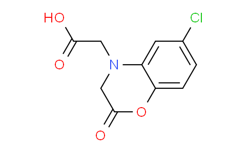 CAS No. 99074-37-0, 2-(6-Chloro-2-oxo-2H-benzo[b][1,4]oxazin-4(3H)-yl)acetic acid