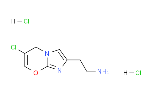CAS No. 1365967-97-0, 2-(6-Chloro-5H-imidazo[2,1-b][1,3]oxazin-2-yl)ethanamine dihydrochloride