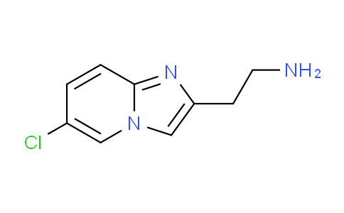 CAS No. 1019111-32-0, 2-(6-Chloroimidazo[1,2-a]pyridin-2-yl)ethanamine