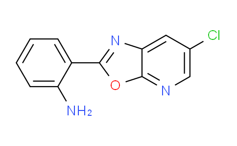 CAS No. 1354755-14-8, 2-(6-Chlorooxazolo[5,4-b]pyridin-2-yl)aniline