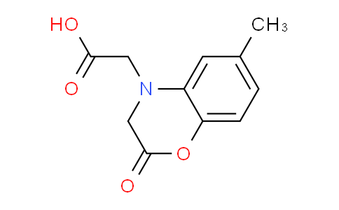 CAS No. 99843-41-1, 2-(6-Methyl-2-oxo-2H-benzo[b][1,4]oxazin-4(3H)-yl)acetic acid