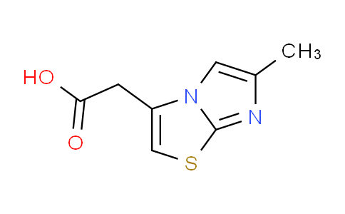 CAS No. 68347-90-0, 2-(6-Methylimidazo[2,1-b]thiazol-3-yl)acetic acid