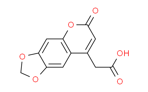 CAS No. 97744-77-9, 2-(6-Oxo-6H-[1,3]dioxolo[4,5-g]chromen-8-yl)acetic acid