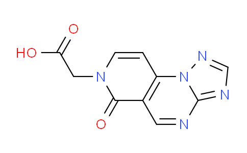 CAS No. 1030456-82-6, 2-(6-Oxopyrido[3,4-e][1,2,4]triazolo[1,5-a]pyrimidin-7(6H)-yl)acetic acid