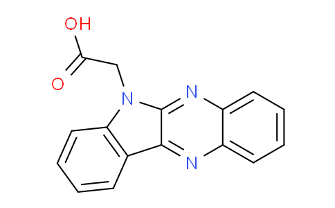 CAS No. 25681-06-5, 2-(6H-Indolo[2,3-b]quinoxalin-6-yl)acetic acid