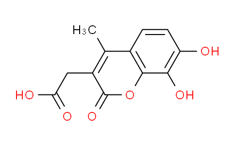 CAS No. 773866-17-4, 2-(7,8-Dihydroxy-4-methyl-2-oxo-2H-chromen-3-yl)acetic acid