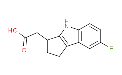 CAS No. 393509-22-3, 2-(7-Fluoro-1,2,3,4-tetrahydrocyclopenta[b]indol-3-yl)acetic acid