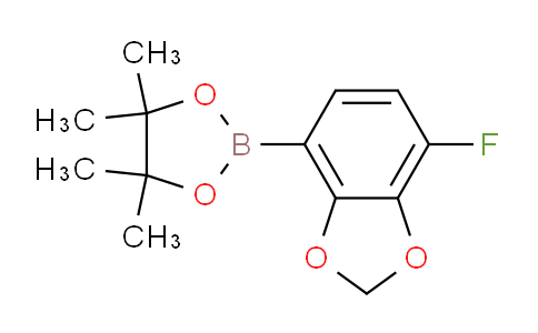 CAS No. 1684427-19-7, 2-(7-Fluorobenzo[d][1,3]dioxol-4-yl)-4,4,5,5-tetramethyl-1,3,2-dioxaborolane