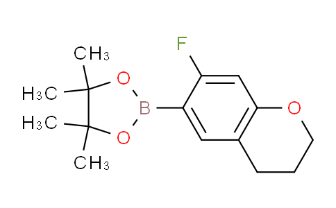 CAS No. 1154741-03-3, 2-(7-Fluorochroman-6-yl)-4,4,5,5-tetramethyl-1,3,2-dioxaborolane