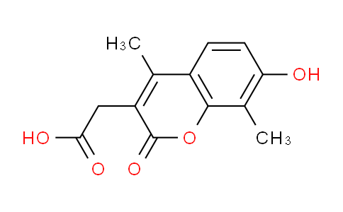CAS No. 500203-88-3, 2-(7-Hydroxy-4,8-dimethyl-2-oxo-2H-chromen-3-yl)acetic acid