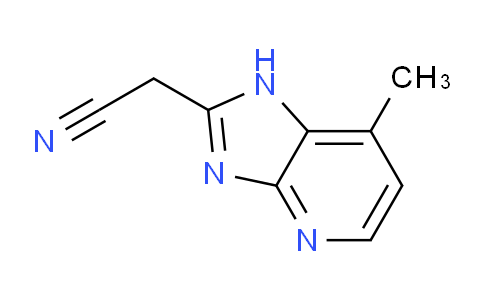 CAS No. 577777-13-0, 2-(7-Methyl-1H-imidazo[4,5-b]pyridin-2-yl)acetonitrile