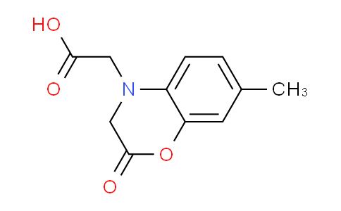 CAS No. 953743-36-7, 2-(7-Methyl-2-oxo-2H-benzo[b][1,4]oxazin-4(3H)-yl)acetic acid