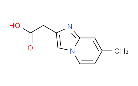 CAS No. 59128-09-5, 2-(7-Methylimidazo[1,2-a]pyridin-2-yl)acetic acid