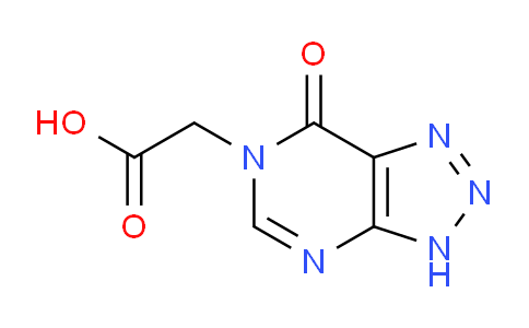 CAS No. 1698844-56-2, 2-(7-Oxo-3H-[1,2,3]triazolo[4,5-d]pyrimidin-6(7H)-yl)acetic acid