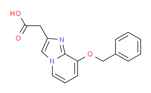 CAS No. 885276-83-5, 2-(8-(Benzyloxy)imidazo[1,2-a]pyridin-2-yl)acetic acid