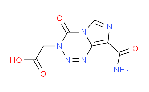 CAS No. 157466-98-3, 2-(8-Carbamoyl-4-oxoimidazo[5,1-d][1,2,3,5]tetrazin-3(4H)-yl)acetic acid