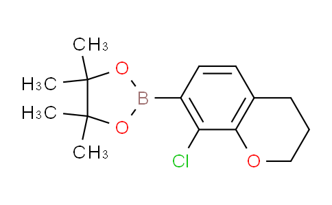 CAS No. 1154740-57-4, 2-(8-Chlorochroman-7-yl)-4,4,5,5-tetramethyl-1,3,2-dioxaborolane