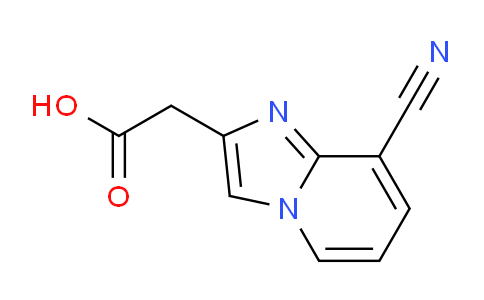 CAS No. 885275-53-6, 2-(8-Cyanoimidazo[1,2-a]pyridin-2-yl)acetic acid