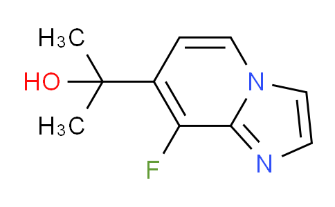 CAS No. 628322-91-8, 2-(8-Fluoroimidazo[1,2-a]pyridin-7-yl)propan-2-ol
