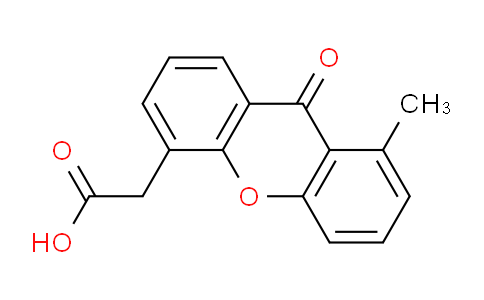 CAS No. 117570-76-0, 2-(8-Methyl-9-oxo-9H-xanthen-4-yl)acetic acid