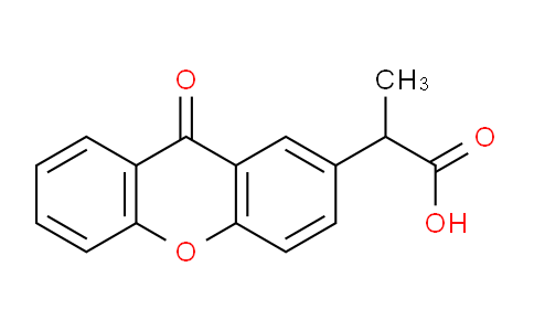 CAS No. 30087-33-3, 2-(9-Oxo-9H-xanthen-2-yl)propanoic acid