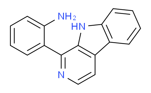 CAS No. 197177-57-4, 2-(9H-Pyrido[3,4-b]indol-1-yl)aniline