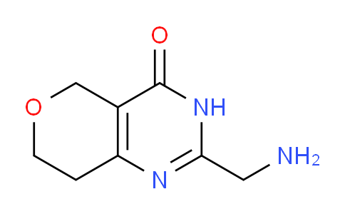 CAS No. 1418131-86-8, 2-(Aminomethyl)-7,8-dihydro-3H-pyrano[4,3-d]pyrimidin-4(5H)-one