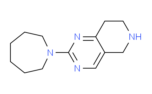 CAS No. 1708013-57-3, 2-(Azepan-1-yl)-5,6,7,8-tetrahydropyrido[4,3-d]pyrimidine