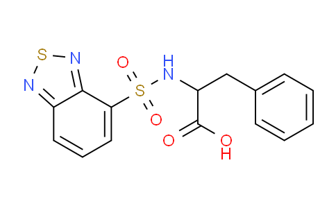 CAS No. 1396965-06-2, 2-(Benzo[c][1,2,5]thiadiazole-4-sulfonamido)-3-phenylpropanoic acid
