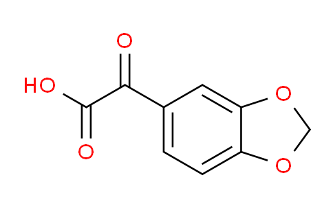 CAS No. 62396-98-9, 2-(Benzo[d][1,3]dioxol-5-yl)-2-oxoacetic acid